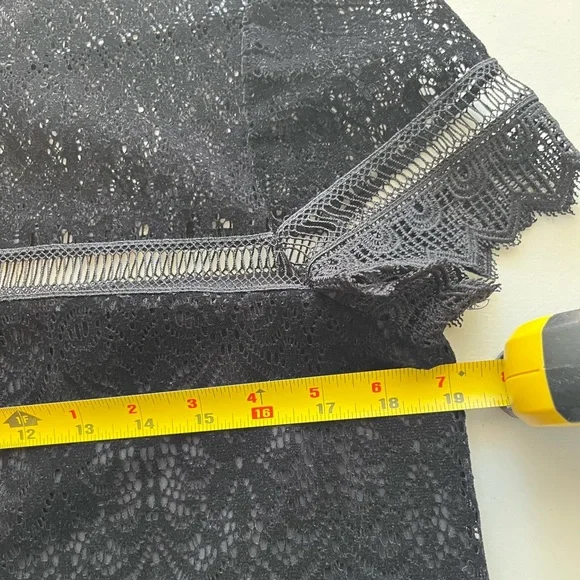 Laundry By Shelli Segal Whimsigoth Paisley Floral Fairygoth Velvet Lace Sz M Top - Picture 7 of 12